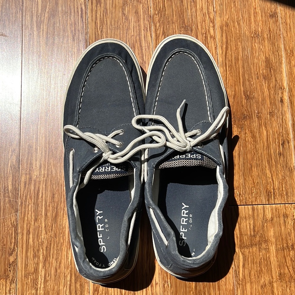 Sperry boat shoes loafers blue